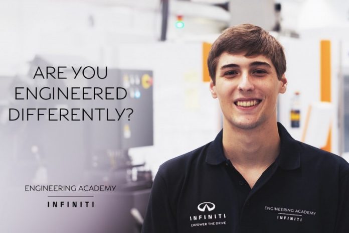 Engineering student helping to create a 2019 Formula 1 car