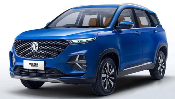 MG Hector Plus India Launch Details Out