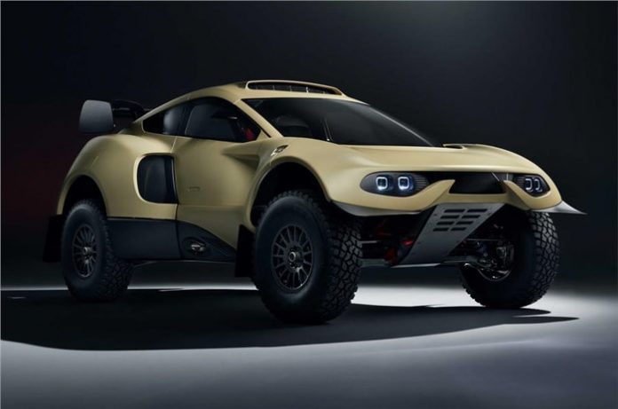 Prodrive Hunter T1 is the road version of a Dakar Rally car