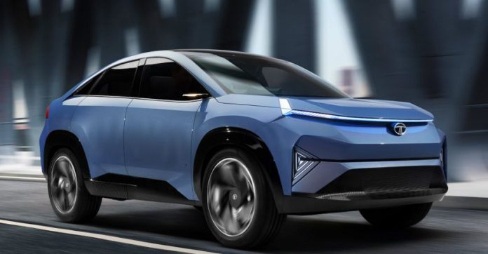 2022 Tata Curvv EV concept unveiled; previews future midsize SUV
