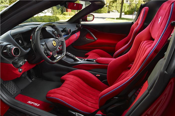Ferrari SP51 Supercar interior