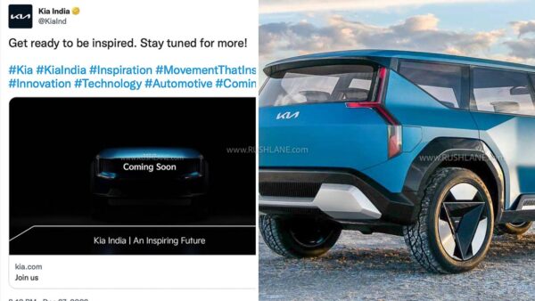 Kia EV9 Concept teased
