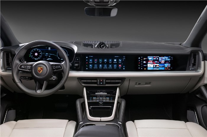 Porsche Cayenne Facelift interior